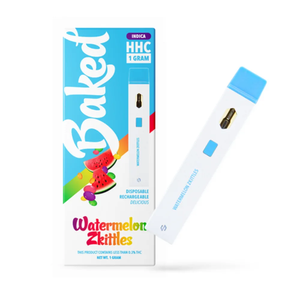 Baked HHC Vape 1g — Watermelon Zkittles