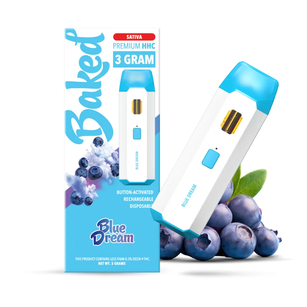 Baked HHC Vape 3g — Blue Dream