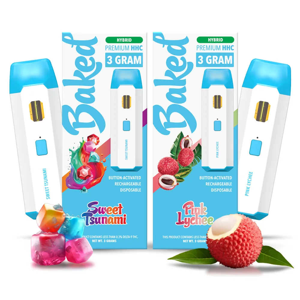 Baked HHC Vape 3g — Hybrid 2'li Paket