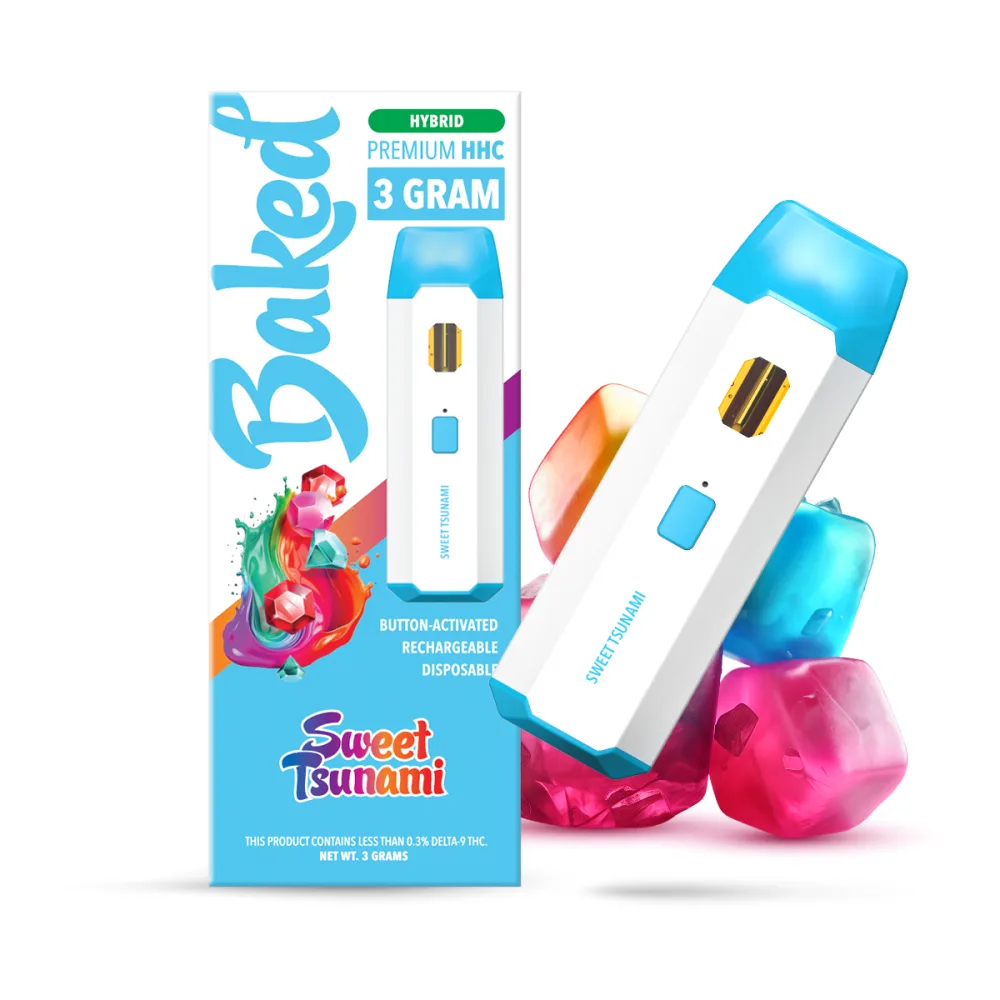 Baked HHC Vape 3g — Sweet Tsunami