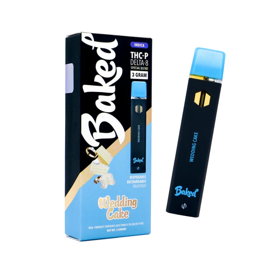 D8 + THCp Vape Kalemi 3g — Düğün Pastası (Indica)