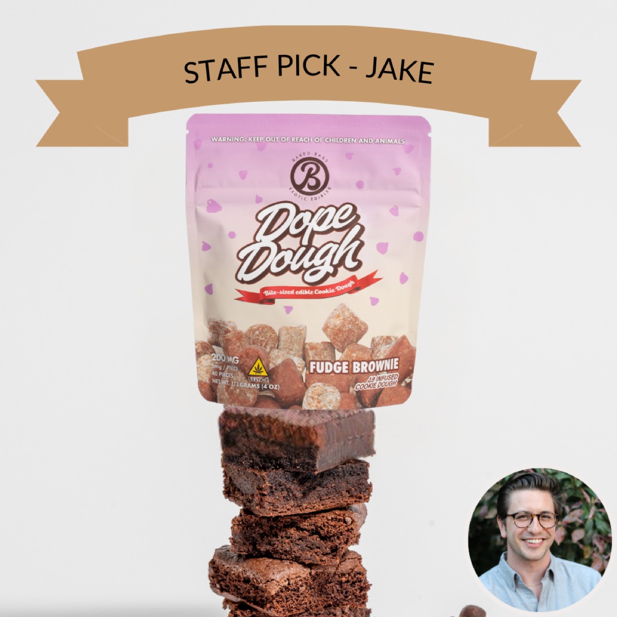 Dope Dough — Fudge Brownie
