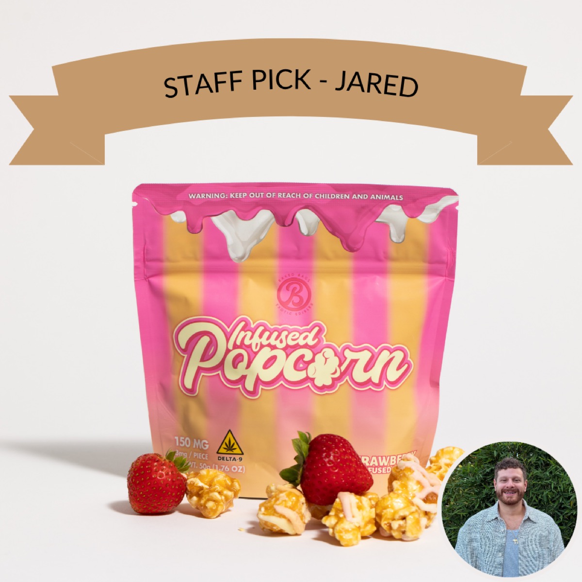 Infused Popcorn — Çilek